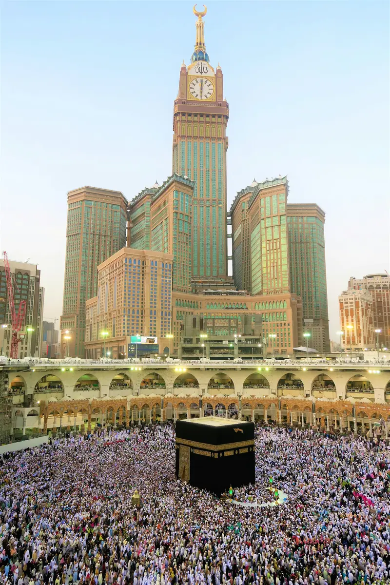 Masjidil Haram dan Menara Jam Makkah